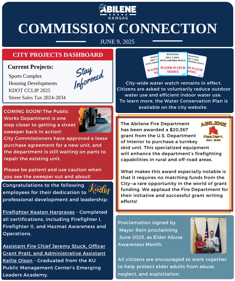 Commission Connection - June 9, 2025.